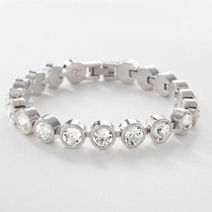 Touchstone Crystal White Ice Bracelet